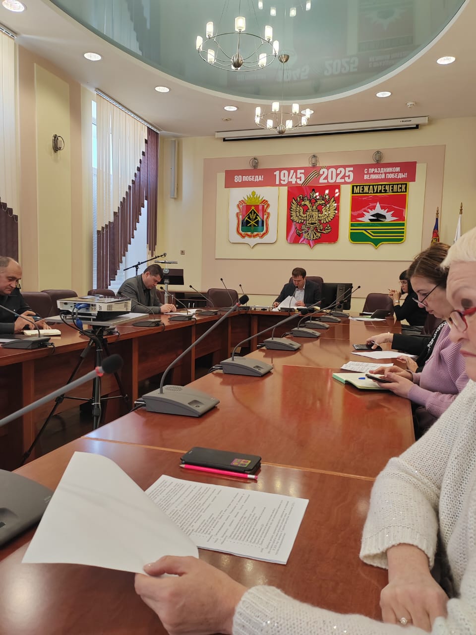 Участие в комиссии по Безопасности дорожного движения в Междуреченске